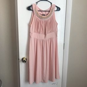 HANNI peach colored dress